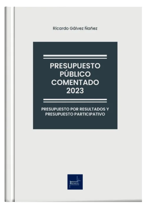 PRESUPUESTO PUBLICO COMENTADO 2023 - Presupuesto por resultados y presupuesto participativo