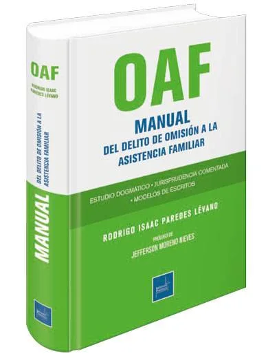 MANUAL DEL DELITOS DE OMISIÓN A LA ASISTENCIA FAMILIAR