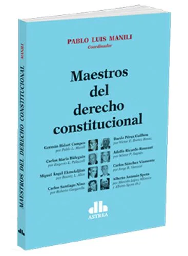 MAESTROS DEL DERECHO CONSTITUCIONAL
