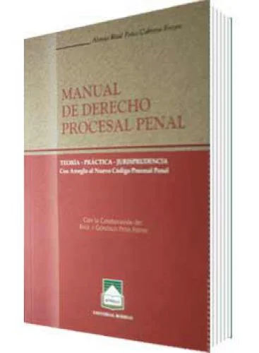 MANUAL DE DERECHO PROCESAL PENAL