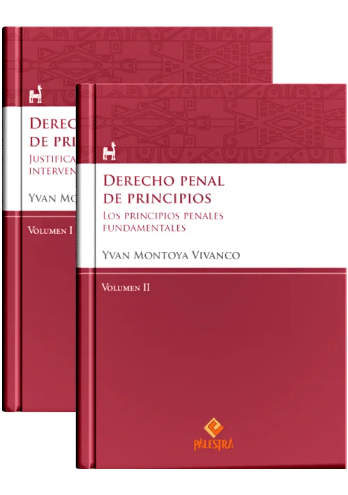 DERECHO PENAL DE PRINCIPIOS (2 TOMOS)
