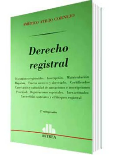 DERECHO REGISTRAL