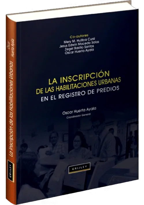 LA INSCRIPCIÓN DE LAS HABILITACIONES URBANAS EN EL REGISTRO DE PREDIOS