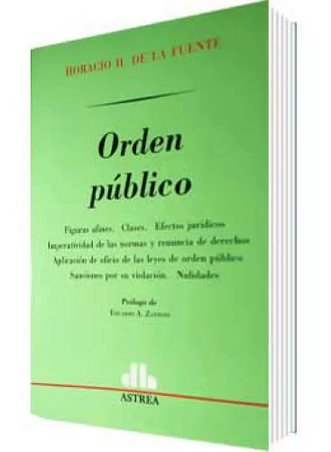 ORDEN PÚBLICO