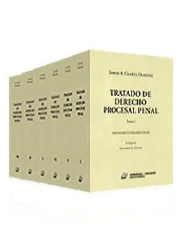 TRATADO DE DERECHO PROCESAL PENAL 8 TOMOS