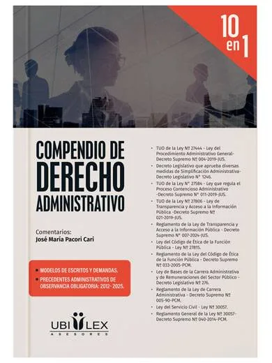 COMPENDIO DE DERECHO ADMINISTRATIVO 10 EN 1 (2025)