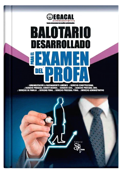 BALOTARIO DESARROLLADO PARA EL EXAMEN DEL PROFA 2020