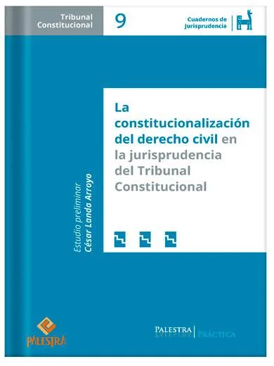 CUADERNOS DE JURISPRUDENCIA DEL TRIBUNAL CONSTITUCIONAL (TOMO 9) - LA CONSTITUCIONALIZACIÓN DEL DERECHO CIVIL EN LA JURISPRUDENCIA DEL TRIBUNAL CONSTITUCIONAL