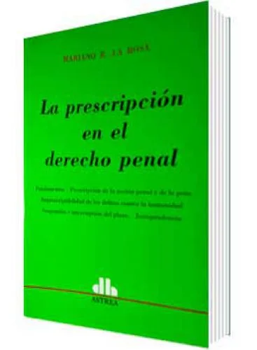 LA PRESCRIPCIÓN EN EL DERECHO PENAL
