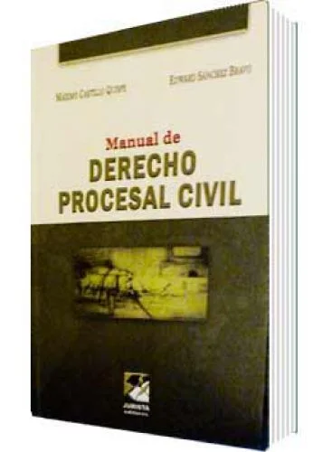 MANUAL DE DERECHO PROCESAL CIVIL