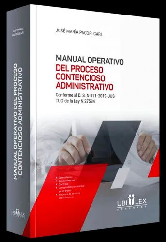 MANUAL OPERATIVO DEL PROCESO CONTENCIOSO ADMINISTRATIVO