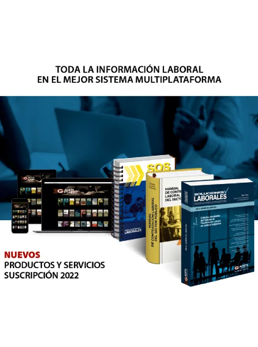 SUSCRIPCIÓN DE SOLUCIONES LABORALES 2022