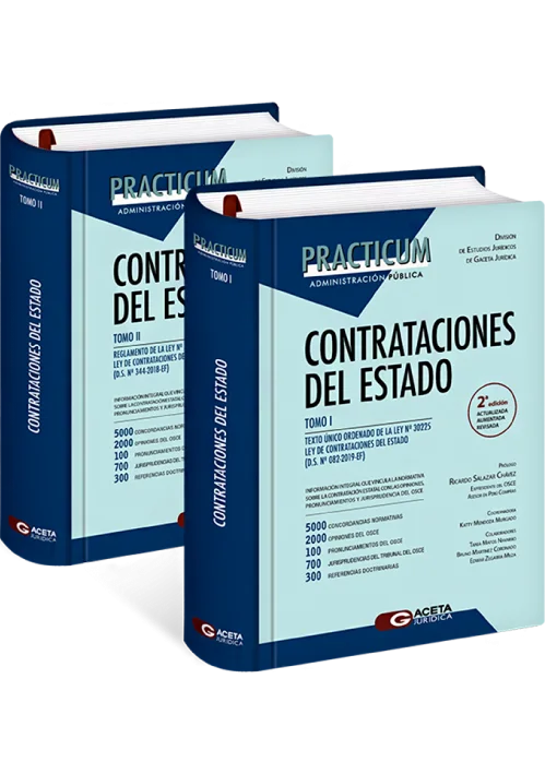PRACTICUM DE CONTRATACIONES DEL ESTADO (2 tomos)