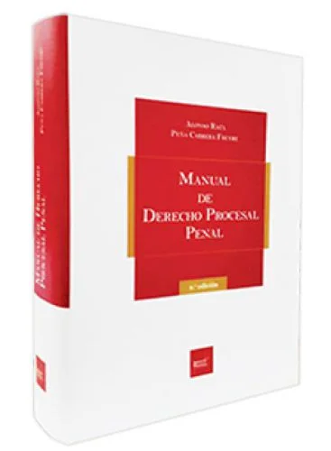MANUAL DE DERECHO PROCESAL PENAL