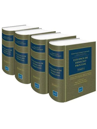 ESTUDIOS DE DERECHO PROCESAL (4TOMOS) 2025