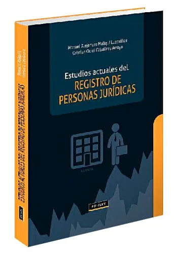 ESTUDIOS ACTUALES DEL REGISTRO DE PERSONAS JURÍDICAS