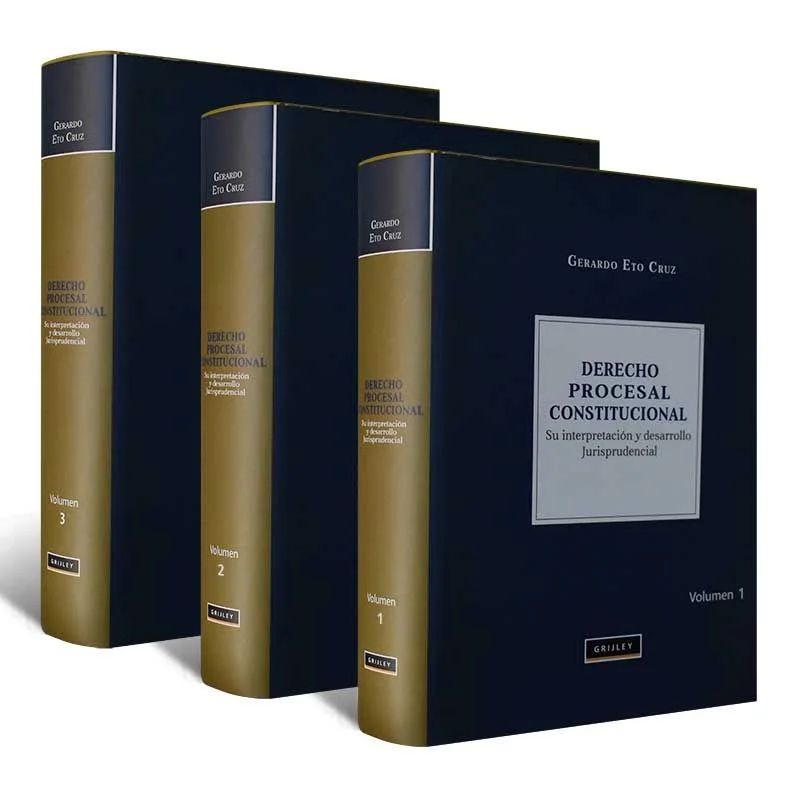 DERECHO PROCESAL CONSTITUCIONAL (ETO CRUZ - 3 TOMOS)