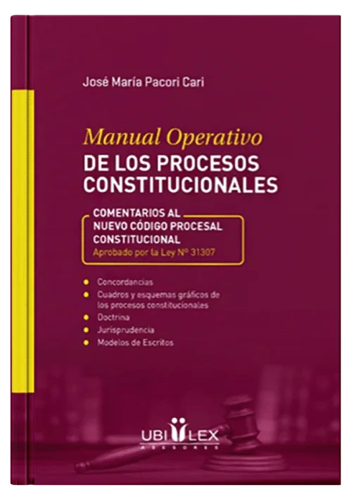 MANUAL OPERATIVO DE LOS PROCESOS CONSTITUCIONALES - Comentarios al nuevo código procesal constitucional.