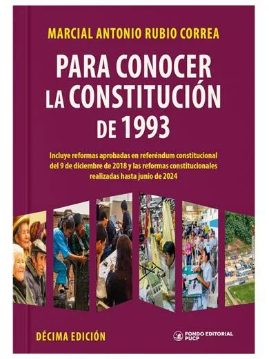PARA CONOCER LA CONSTITUCIÓN DE 1993