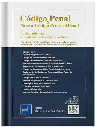 CÓDIGO PENAL Y NUEVO CÓDIGO PROCESAL PENAL NOVIEMBRE 2024