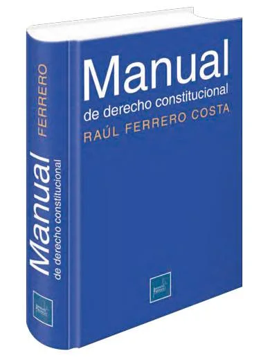 MANUAL DE DERECHO CONSTITUCIONAL