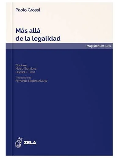 MAS ALLÁ DE LA LEGALIDAD