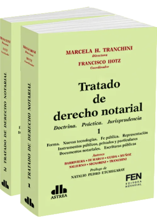 TRATADO DE DERECHO NOTARIAL 2 tomos