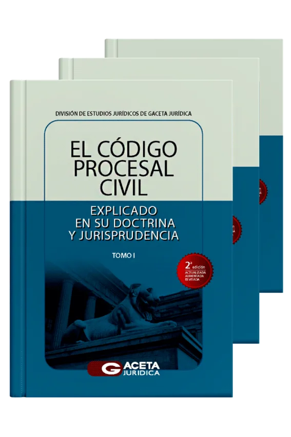 EL CÓDIGO PROCESAL CIVIL EXPLICADO EN SU DOCTRINA Y JURISPRUDENCIA (Tomos I, II y III)
