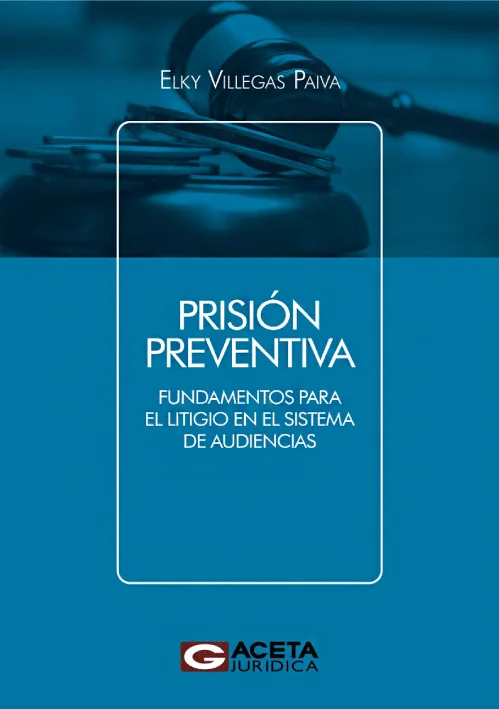 PRISION PREVENTIVA. Fundamentos para el litigio en el sistema de audiencias