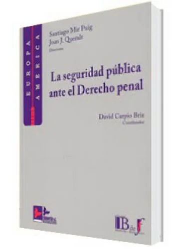LA SEGURIDAD PÚBLICA ANTE EL DERECHO PENAL