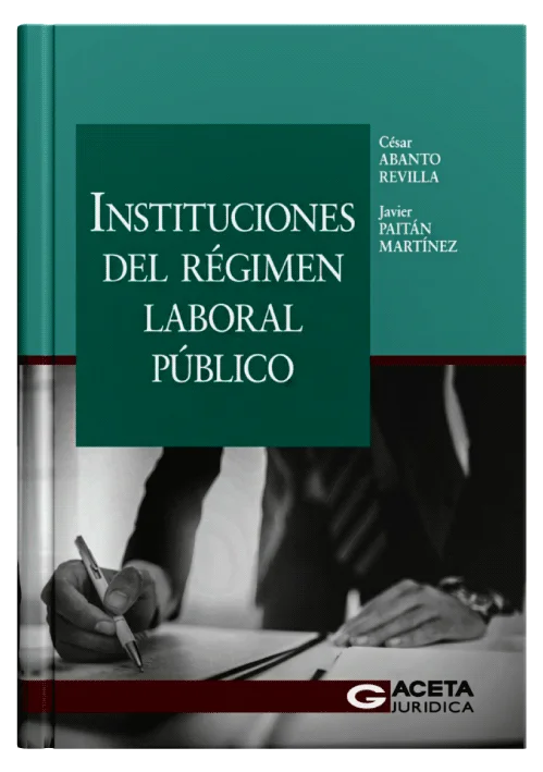 INSTITUCIONES DEL RÉGIMEN LABORAL PÚBLICO