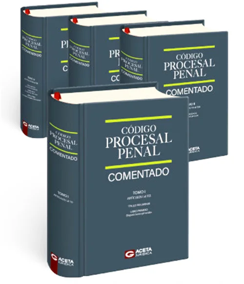CÓDIGO PROCESAL PENAL COMENTADO (4 tomos) 2021