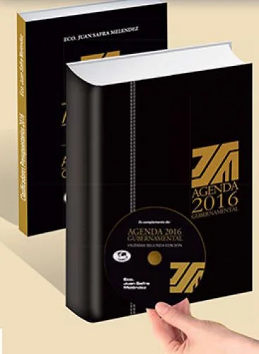 AGENDA GUBERNAMENTAL 2016 + CD ROM