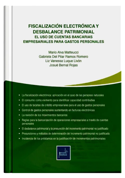 FISCALIZACIÓN ELECTRÓNICA Y DESBALANCE PATRIMONIAL