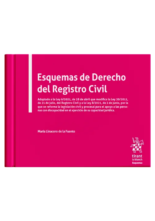 ESQUEMAS DE DERECHO DEL REGISTRO CIVIL (Tomo LIX)