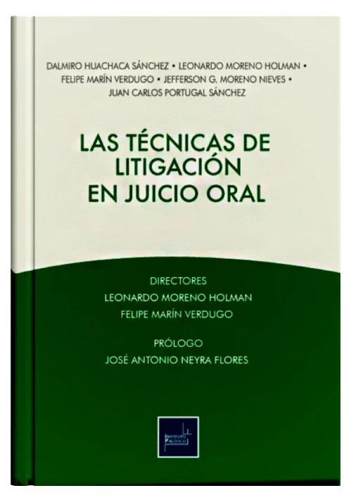 LAS TÉCNICAS DE LITIGACIÓN EN EL JUICIO ORAL