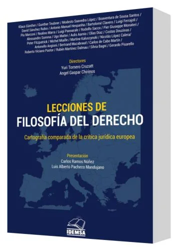 LECCIONES DE FILOSOFÍA DEL DERECHO cartografía comparada de la crítica jurídica europea