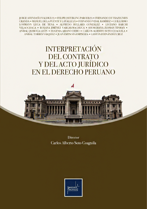 INTERPRETACION DEL CONTRATO Y DEL ACTO J..
