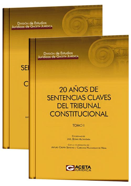 20 AÑOS DE SENTENCIAS CLAVES DEL TRIBUNAL CONSTITUCIONAL (2 tomos) 20 AÑOS DE SENTENCIAS CLAVES DEL TRIBUNAL CONSTITUCIONAL (2 tomos)