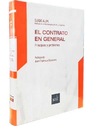 EL CONTRATO EN GENERAL. Principios y problemas EL CONTRATO EN GENERAL. Principios y problemas