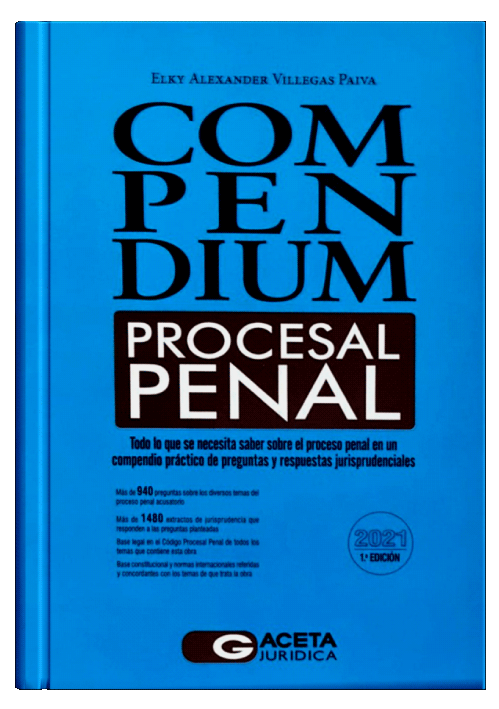 COMPENDIUM PROCESAL PENAL 2021