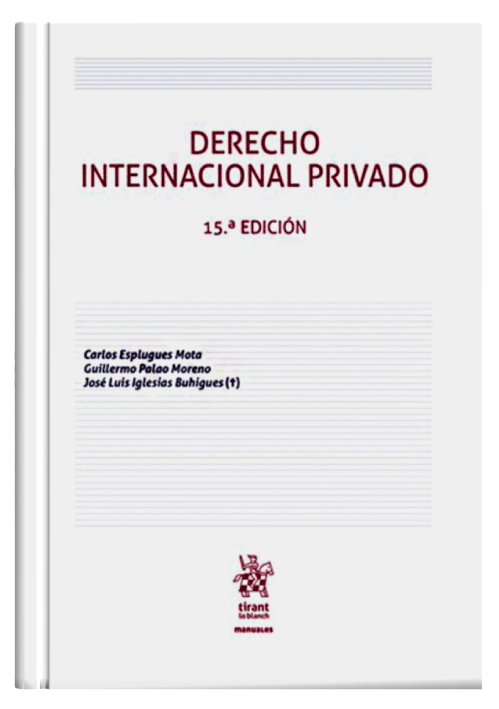 DERECHO INTERNACIONAL PRIVADO..