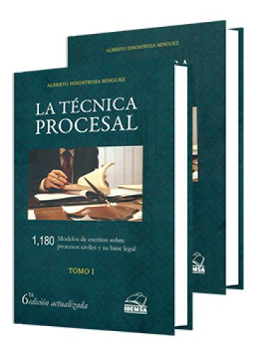 LA TÉCNICA PROCESAL ( 2 tomos ) LA TÉCNICA PROCESAL ( 2 tomos )