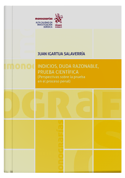 INDICIOS, DUDA RAZONABLE, PRUEBA CIENTÍ..