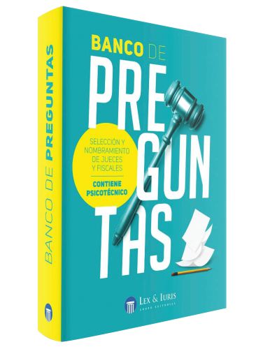Banco de Preguntas para selección y nombramiento de Jueces y Fiscales Banco de Preguntas para selección y nombramiento de Jueces y Fiscales