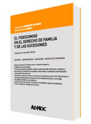 EL FIDEICOMISO EN EL DERECHO DE FAMILIA Y DE LAS SUCESIONES EL FIDEICOMISO EN EL DERECHO DE FAMILIA Y DE LAS SUCESIONES