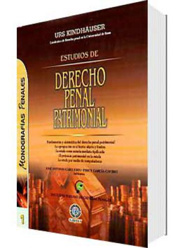 ESTUDIOS DE DERECHO PENAL PATRIMONIAL..