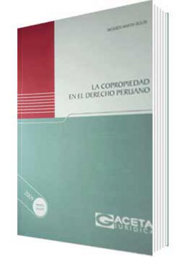 LA COPROPIEDAD EN EL DERECHO PERUANO..