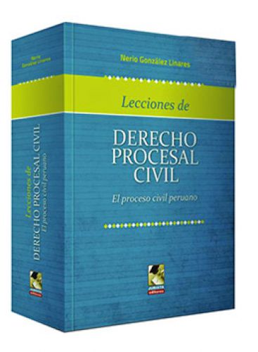 perspectiva maíz Principiante LECCIONES DE DERECHO PROCESAL CIVIL | Librería Juridica Legales | Libros de  Derecho & Jurídicos