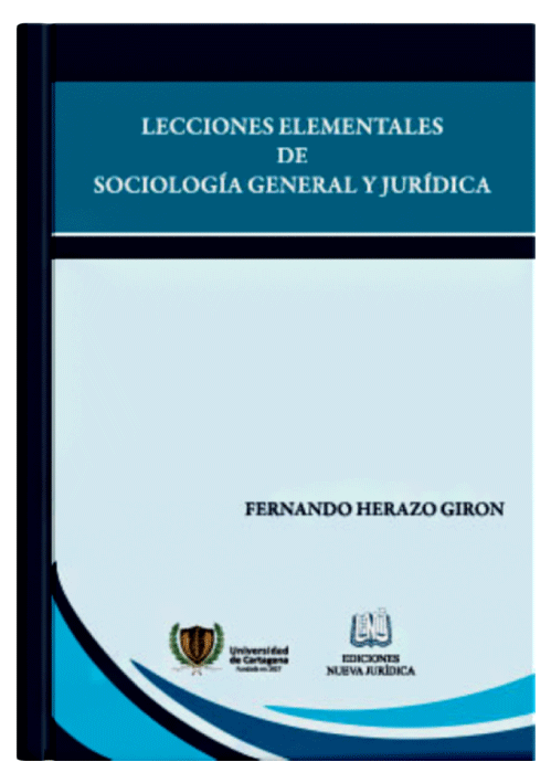 LECCIONES ELEMENTALES DE SOCIOLOGÍA GENERAL Y JURÍDICA